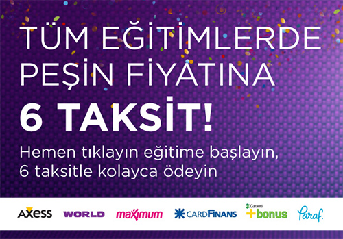 6 Taksit Fırsatı !